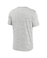 Jordan Men's Gray Michigan Wolverines 2025 Sideline Velocity Performance T-Shirt