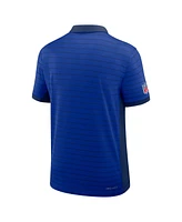 Nike Men's Royal Buffalo Bills Sideline Victory Stripe Performance Polo Shirt