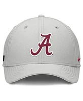 Nike Men's Gray Alabama Crimson Tide Rise Practice Performance Adjustable Hat