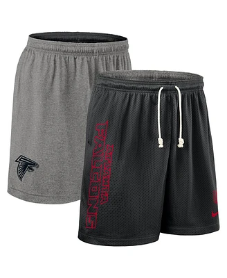 Nike Men's Black Atlanta Falcons Sideline Reversible Performance Shorts