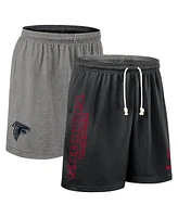 Nike Men's Black Atlanta Falcons Sideline Reversible Performance Shorts