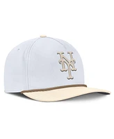 Nike Men's White/Cream New York Mets Pro Performance Snapback Hat