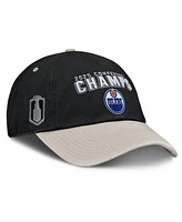 Fanatics Men's Black/Gray Edmonton Oilers 2025 Western Conference Champions Adjustable Hat