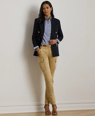 Lauren Ralph Women's Cotton Sateen Cargo Pant