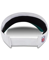 New Era Men's White/Green New York Jets 2025 Nfl Training Camp Adjustable Visor Hat