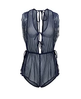 Adore Me Plus Juli Romper Lingerie
