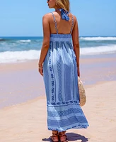 Cupshe Women's Bohemian Bliss Midi Beach Dress