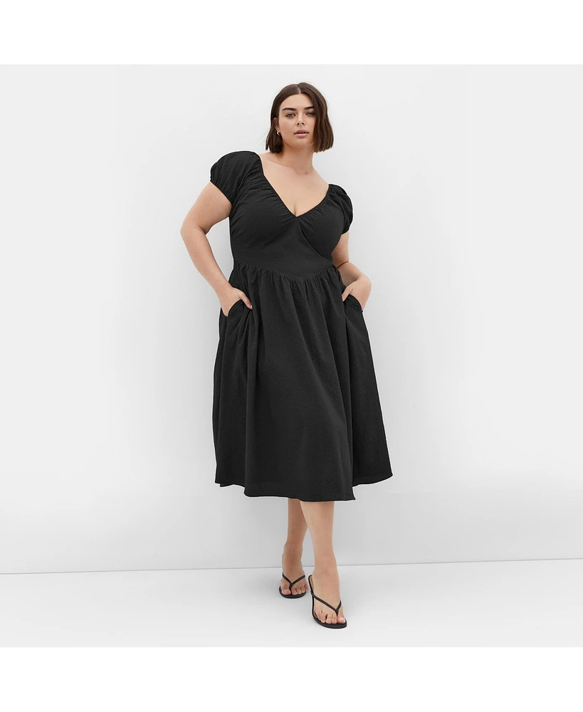 City Chic Plus Shelby Midi Dress
