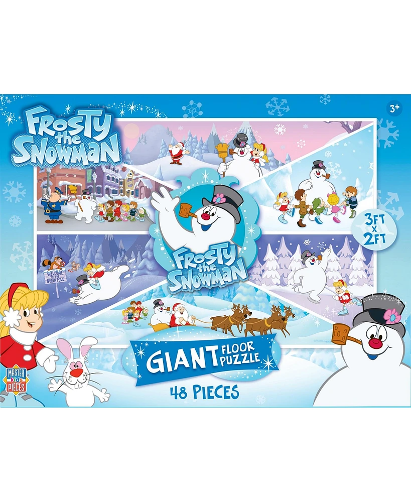 Frosty the Snowman 48 Piece Floor Jigsaw Puzzle