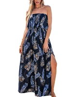 Cupshe Women's Lush Luau Tropical Maxi Beach Dress