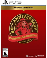 Maximum Gaming Carmen Sandiego 40th Anniversary Edition for Playstation 5