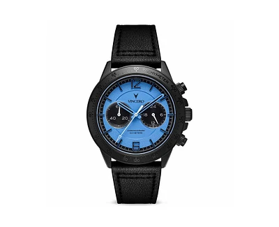 Vincero Apex Limited Edition - Blue Phantom - Men's 42mm Mecha-Quartz Watch