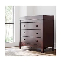 Graco Noah 3 Drawer Chest with Changing Topper (Espresso)