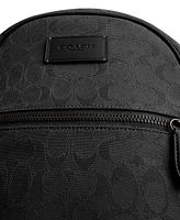 Coach Men's Signature Jacquard Backpack