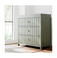 Graco Teddi 3 Drawer Chest with Changing Table Topper (Olive)