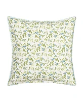 Piper & Wright Karalena Cotton Quilted Decorative Pillow, 20 x 20"