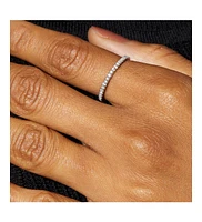 Ana Luisa - Eternity Ring - Celine Silver
