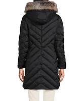 Lands' End Women's Insulated Cozy Fleece Lined Winter Coat