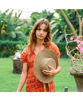 Brunna.co Loli Jute Straw Hat in Neutral Beige