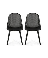 Flynama Set Of 2 Outdoor Dining Chair