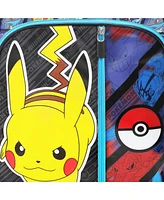Pokemon Pikachu and Pokeball 16” Kid s Backpack For School And Travel