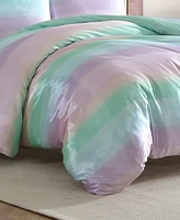 Betsey Johnson Ombre Satin Reversible -Pc. Duvet Cover Set