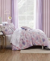 Betsey Johnson Sunset Tie Dye Plush 4-Pc. Comforter Set, Twin