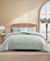 Tommy Bahama Seersucker Solid 8-Pc. Comforter Set