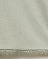 Mango Women's Lace Contrast Cotton Pajama Shorts