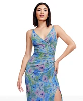 Dress the Population Women's Jordan Plisse-Knit Bodycon