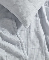 Calvin Klein Cotton Gauze Solid 3-Pc. Quilt Set