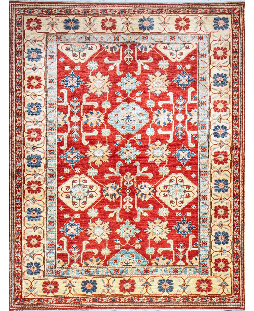 Bashian One of a Kind Fine Kazak 640372 5'11''x7'7'' Area Rug