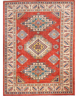 Bashian One of a Kind Pak Kazak 640494 4'10''x6'4'' Area Rug