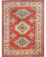 Bashian One of a Kind Pak Kazak 640494 4'10''x6'4'' Area Rug