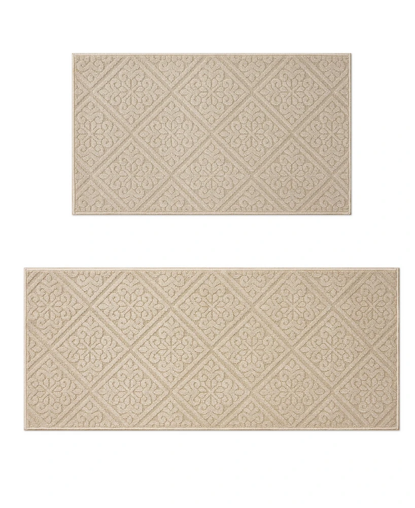 Laura Ashley Austell Tufted 2-Pc. Runner Rug Set