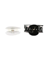 Friday The 13th Jason Mask 2-Piece Hair Clip Set