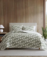 Eddie Bauer Garden Bloom Cotton Reversible -Pc. Quilt Set