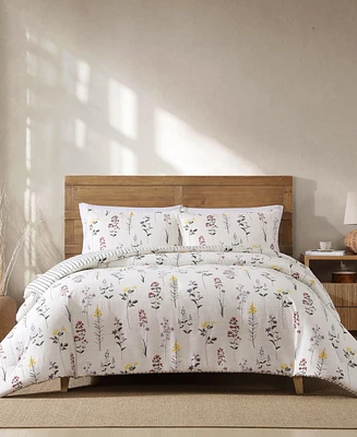 Eddie Bauer Wildflower Cotton Reversible 2-Pc. Comforter Set, Twin