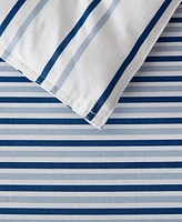 Eddie Bauer Cooper Stripe Cotton Reversible -Pc. Comforter Set