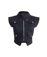 Jendue Women's Davidson Cross Neck Vest