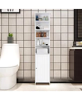 Volenca 72 Inches Tall Freestanding Bathroom Storage Cabinet