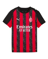 Puma Big Boys and Girls Christian Pulisic Red Ac Milan 2025/26 Home Replica Player Jersey