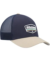 Billabong Men's Navy Walled Trucker Adjustable Snapback Hat