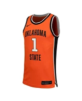 Nike Men's 1 Orange Oklahoma State Cowboys Replica Basketball Jersey