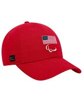 Nike Men's Red U.s. Paralympics Club Adjustable Hat