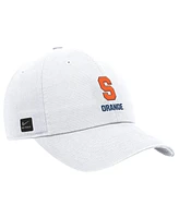Nike Men's White Syracuse Orange 2025 On-Field Club Adjustable Hat