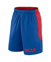 Fanatics Men's Royal/Red Buffalo Bills Big Tall Launch Shorts