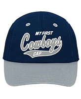 Outerstuff Baby Boys and Girls Navy/Silver Dallas Cowboys My First Tail Sweep Slouch Flex Hat