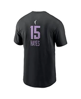 Nike Men's Tiffany Hayes Eclipse Black Golden State Valkyries Explorer Edition Name Number T-Shirt