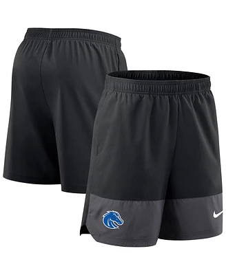 Nike Men's Black Boise State Broncos 2025 Sideline Performance Shorts